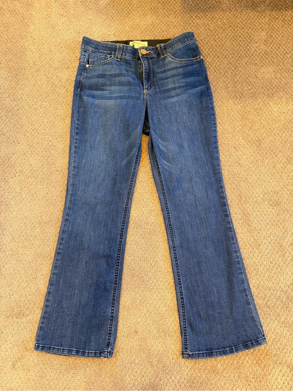 Women's Blue Denim Bootcut Jeans